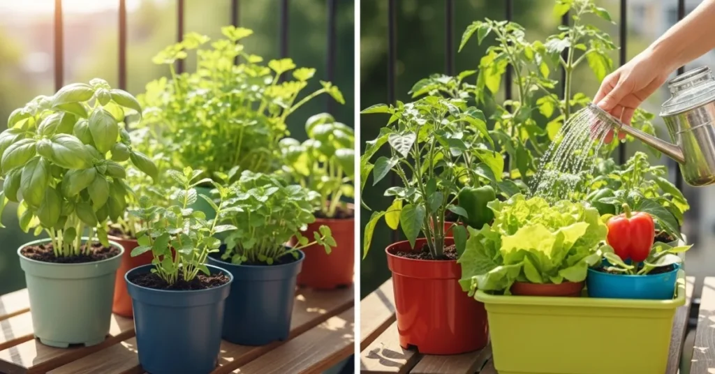 Beginner-Friendly DIY Herb and Vegetable Gardens