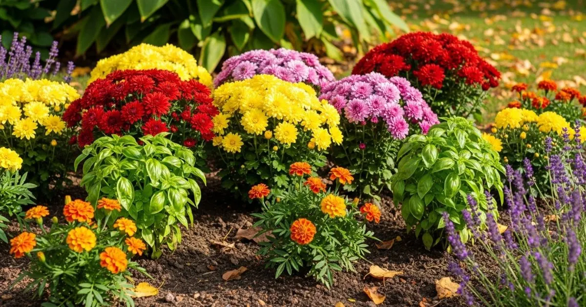 Best Companion Plants for Chrysanthemums