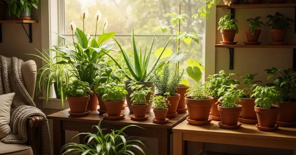 Combining Houseplants With Other Gardening Ideas