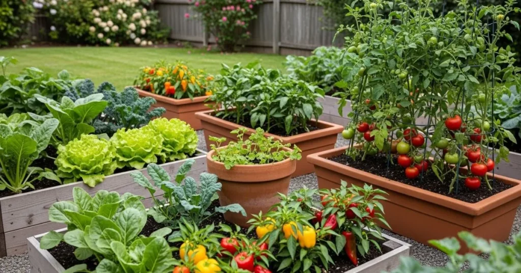 Containers and Raised Beds
