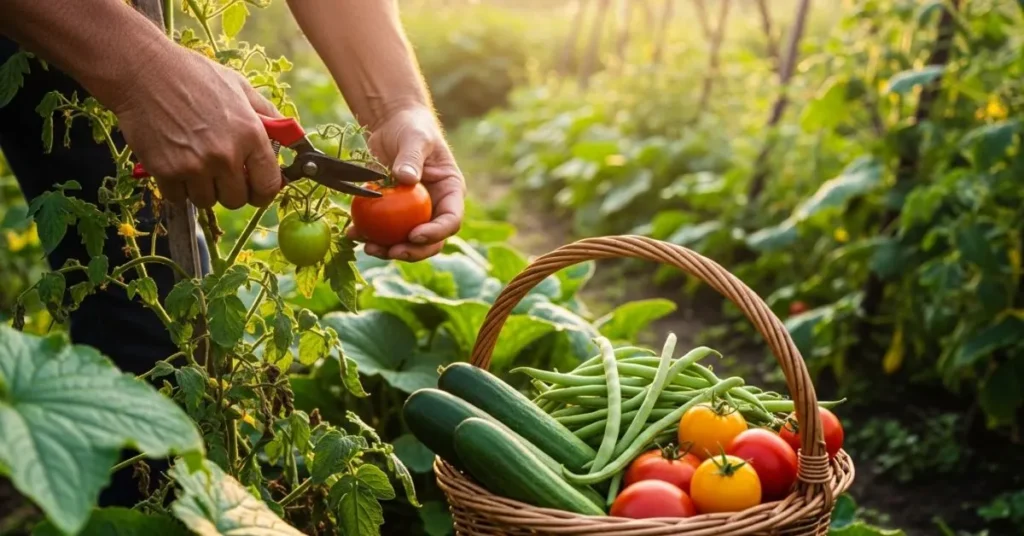 General Pro Tips for Harvesting Vegetables