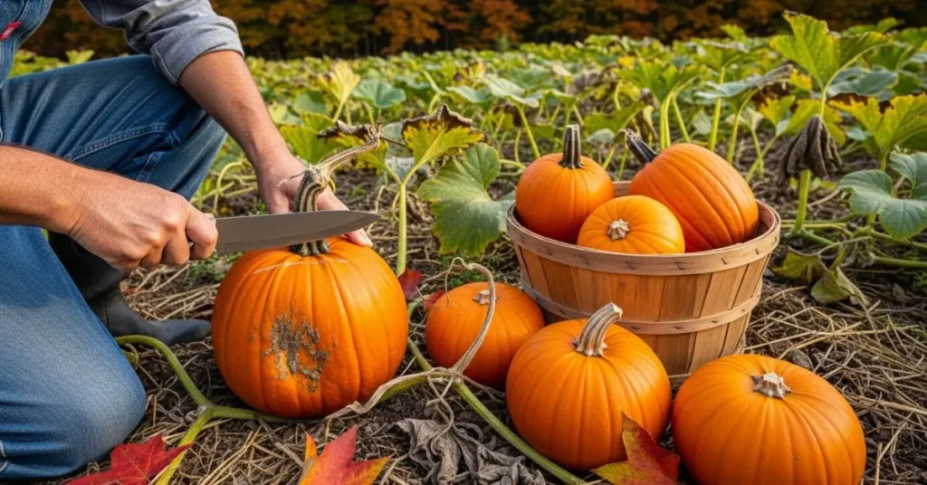Harvesting and Storing Pumpkins