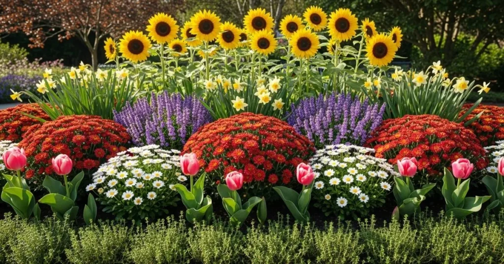 How to Arrange Chrysanthemums with Companions