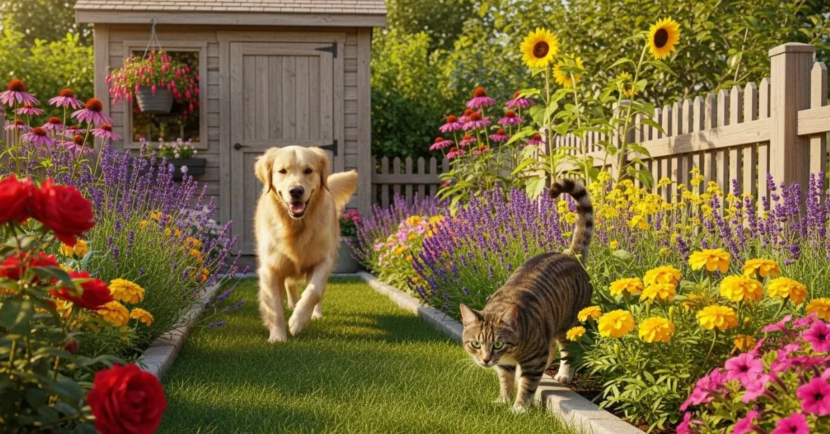 Pet-Friendly Garden