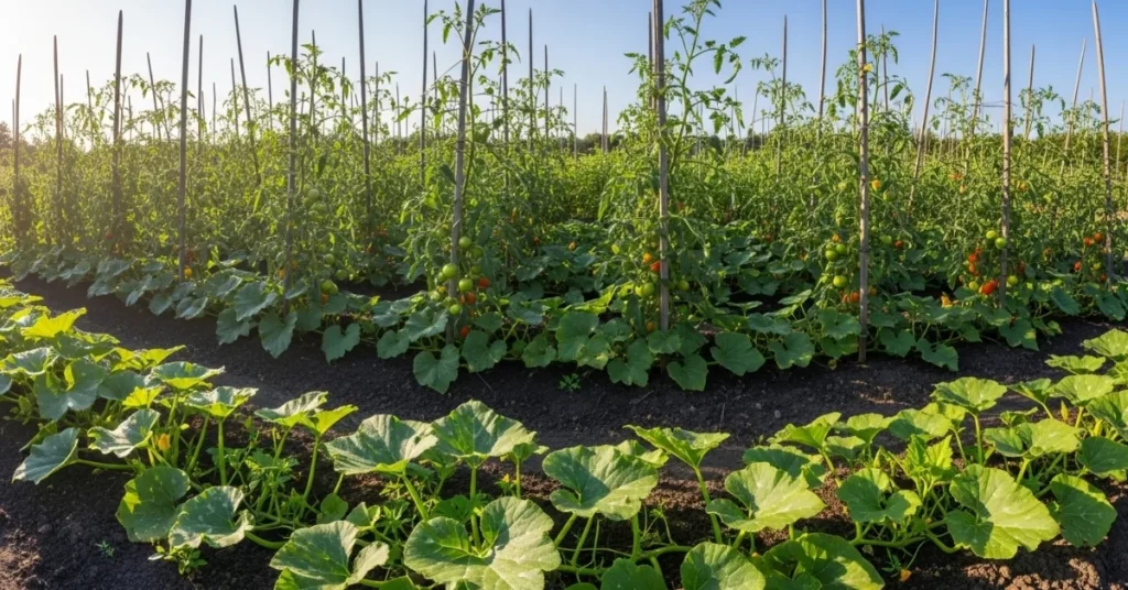 Planting Tips for Green Squash and Tomatoes