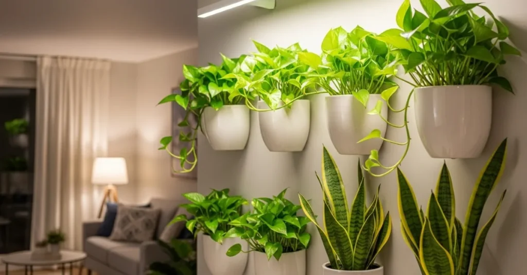 Wall-Mounted Pots for Apartment Gardens