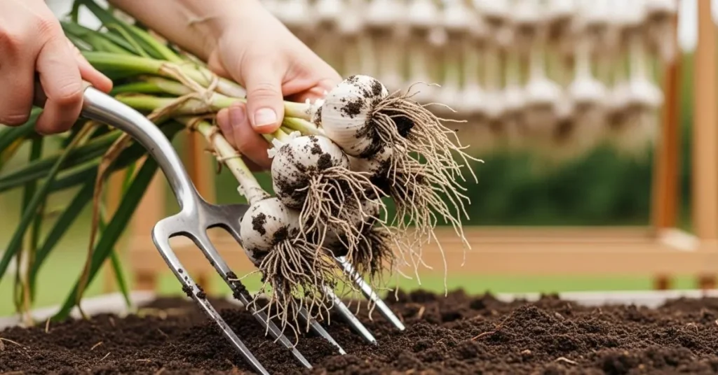 Harvesting and Storing Garlic After Fall Planting