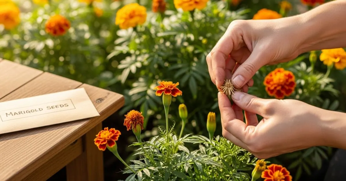 How To Save Marigold Seeds For Next Year Garden