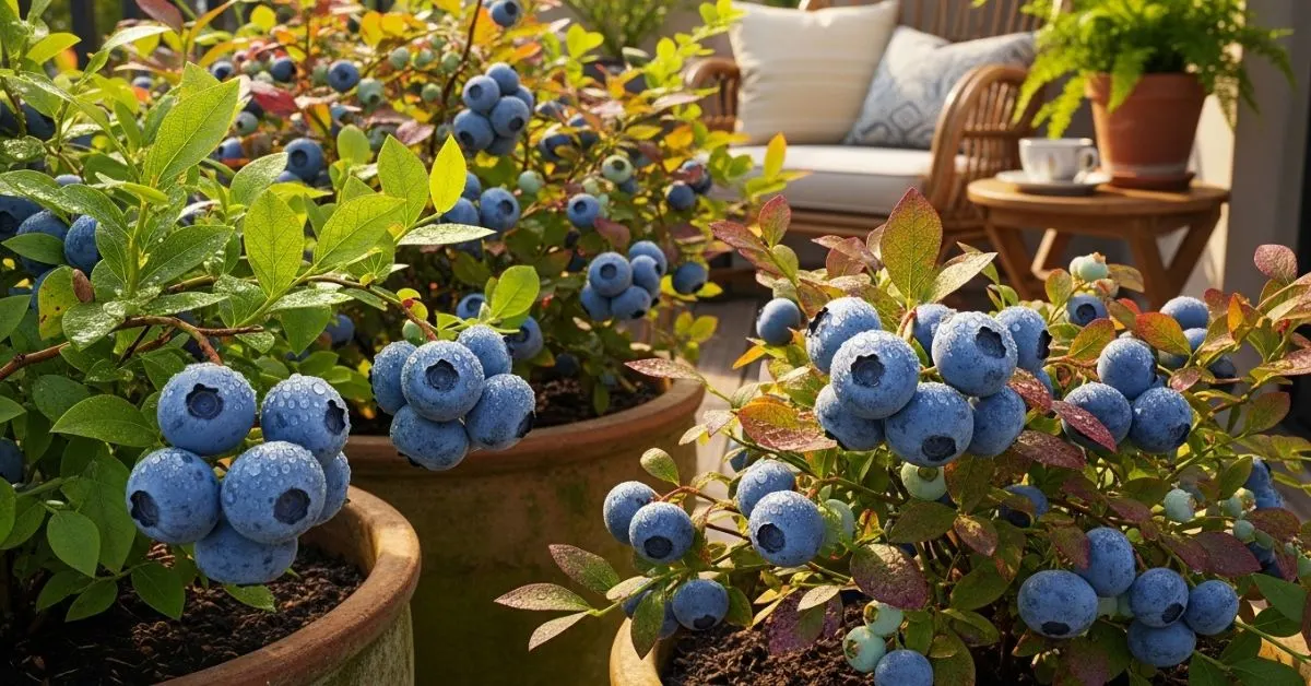 How to Grow Blueberries in Pots