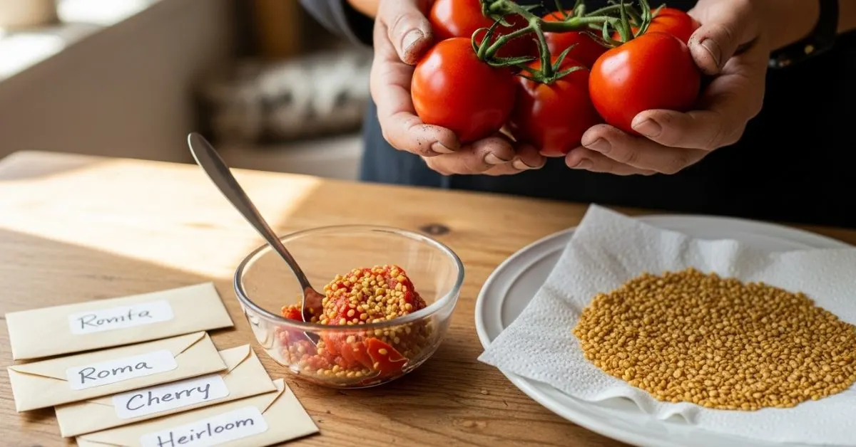 How to Save Tomato Seeds – Step by Step Guide for Home Gardeners