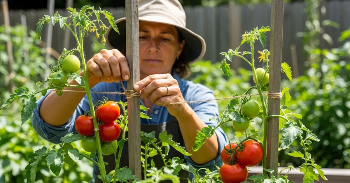 How to Train Tomato Plants for Bigger Harvests