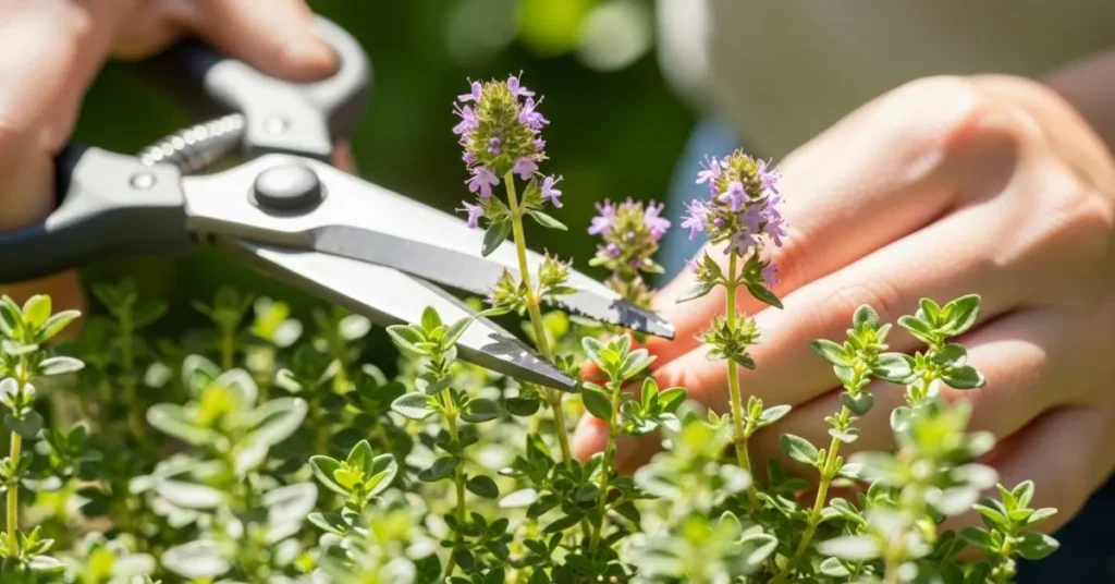 Should You Prune Thyme After Flowering?